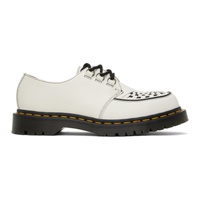 White Ramsey Smooth Leather Oxfords 241399M225049
