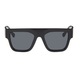 Black Cutout Sunglasses 241404F005027