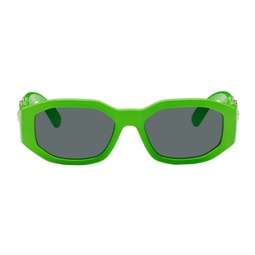 Green Medusa Biggie Sunglasses 241404F005040