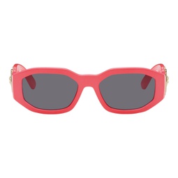 Pink Medusa Biggie Sunglasses 241404F005041