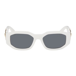 White Medusa Biggie Sunglasses 241404F005044