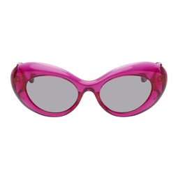 Pink Medusa Sunglasses 241404F005078