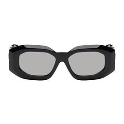 Black Maxi Medusa Biggie Sunglasses 241404F005095