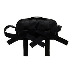 Black Beaded Classic Bow Crossbody Bag 241405M170007