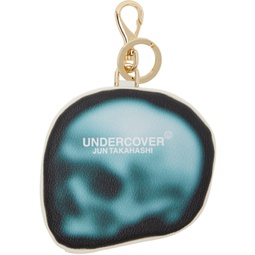 Black & Blue Skull Coin Pouch 241414F025001