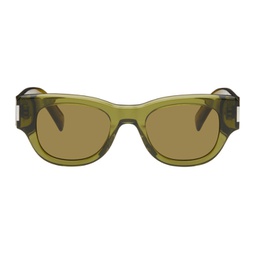 Green SL 573 Sunglasses 241418F004004
