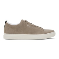 Taupe Suede Lee Sneakers 241422M237015