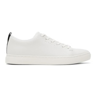White Leather Lee Sneakers 241422M237017