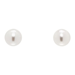 White #9100 Earrings 241439F022016
