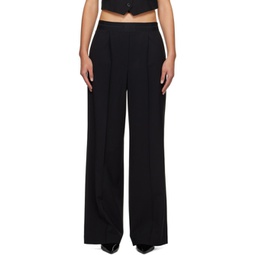 Black Suiting Trousers 241443F087007