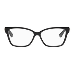 Black Rectangular Acetate Glasses 241451F004008