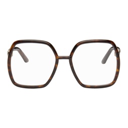 Tortoiseshell Horsebit Glasses 241451F004009