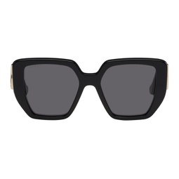 Black Rectangular-Frame Sunglasses 241451F005051