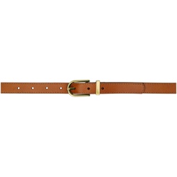 Brown Simple Art Deco Belt 241455F001001