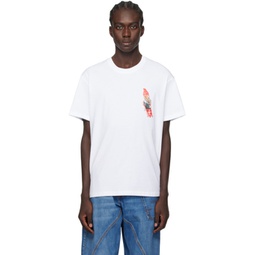 White Gnome T-Shirt 241477M213004
