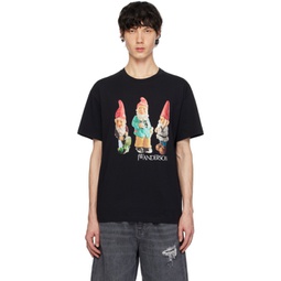 Black Gnome Trio T-Shirt 241477M213005