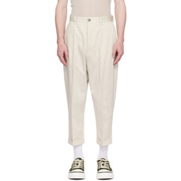 Off-White Carrot-Fit Trousers 241482M191005