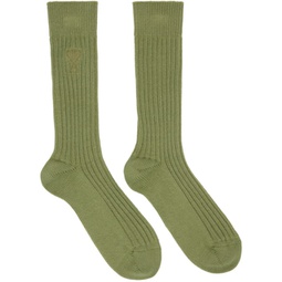 Green Ami de Coeur Socks 241482M220003