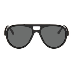 Black Linda Farrow Edition Jurgen Sunglasses 241528F005004
