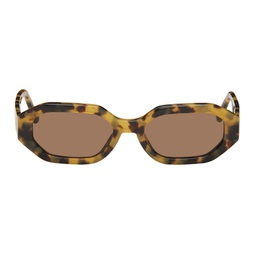 Tortoiseshell Linda Farrow Edition Irene Sunglasses 241528F005015