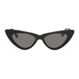 Black Linda Farrow Edition Dora Sunglasses 241528F005018
