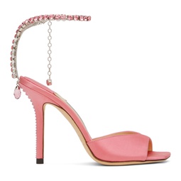 Pink Saeda 100 Heeled Sandals 241528F125027