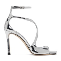 Silver Azia 95 Heeled Sandals 241528F125074