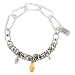 Silver Cornish Pixie Charm Necklace 241529F023005