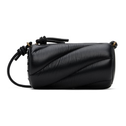 Black Mella Leather Bag 241604M170000