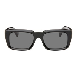 Black Hays Sunglasses 241607M134020