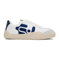 White Santos Sneakers 241640M237009