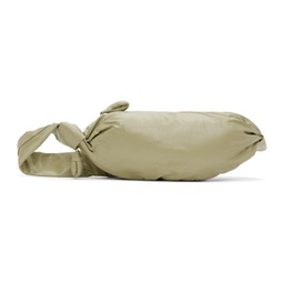 Taupe Small Soft Croissant Bag 241646F048042