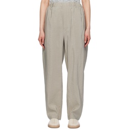 Gray Relaxed Trousers 241646F087006