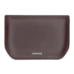 Brown Calepin Card Holder 241646M163005