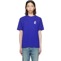 Blue Wonder Patch T-Shirt 241647M213004