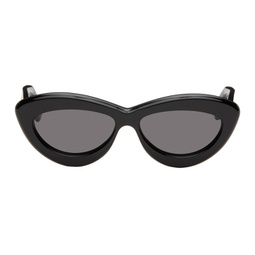 Black Cateye Sunglasses 241677F005014