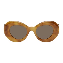 Tortoiseshell Wing Sunglasses 241677F005056