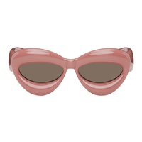 Pink Inflated Cat-Eye Sunglasses 241677F005061