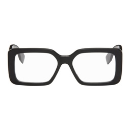 Black Baguette Glasses 241693F004016