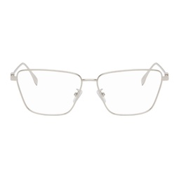 Silver Baguette Glasses 241693F004018