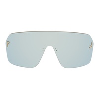 Gold Fendi First Crystal Sunglasses 241693F005001