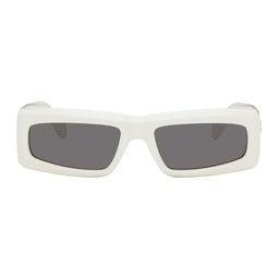 White Yreka Sunglasses 241695F005003