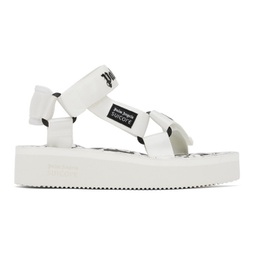 White Suicoke Edition Depa Sandals 241695F124008