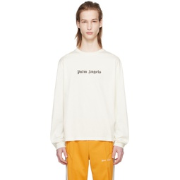 Off-White Printed Long Sleeve T-Shirt 241695M213020