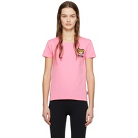 Pink Applique T-Shirt 241720F110026