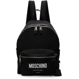 Black Moschino Couture Backpack 241720M166001