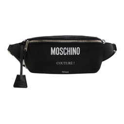 Black Moschino Couture Pouch 241720M171003