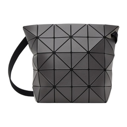 Gray Blocky Small Shoulder Bag 241730F048044