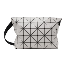 Gray Blocky Small Shoulder Bag 241730F048045
