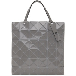 Gray Lucent Gloss Tote 241730F049033
